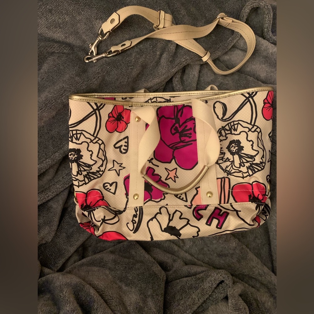 Coach Poppy Tote Bag